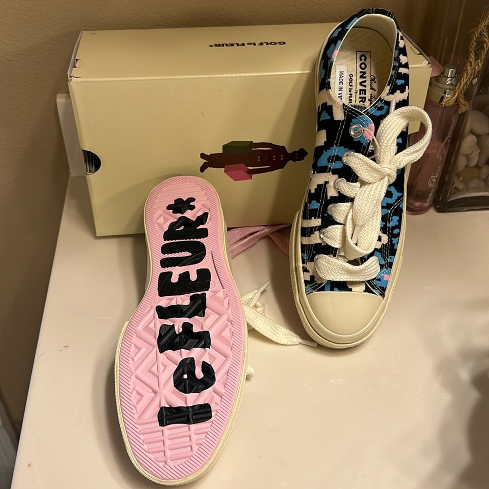 *Brand New*  Never been worn Tyler the Creator Converse sneakers.